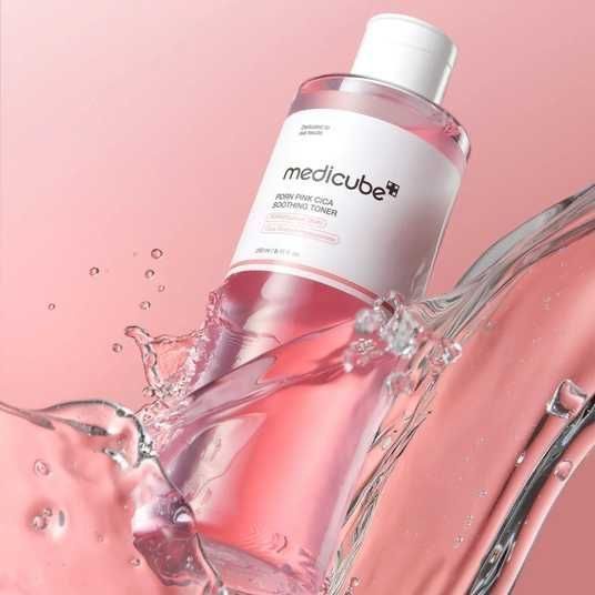 Успокаивающий тонер с полинуклеотидами и центеллой Medicube PDRN Pink Cica Soothing Toner 2739 фото