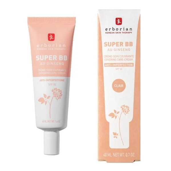 SUPER ВВ CREAM тонуючий крем Erborian Clear, 40 ml 1519 фото