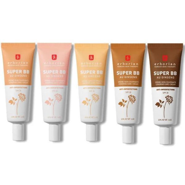 SUPER ВВ CREAM тонуючий крем Erborian Clear, 40 ml 1519 фото