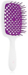 Janeke Superbrush &ndash; расчёска для волос белая с фиолетовым 1885 фото