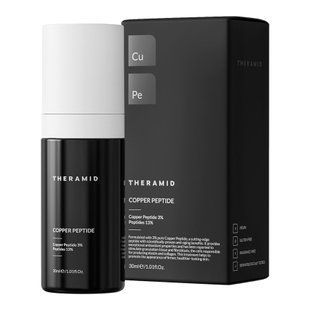 Антивікова сироватка з пептидами чистої міді 3% Theramid Copper Peptide 2141 фото