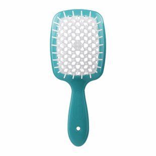 Janeke Superbrush &ndash; Щётка для волос в цвете морская волна с белым 1447 фото