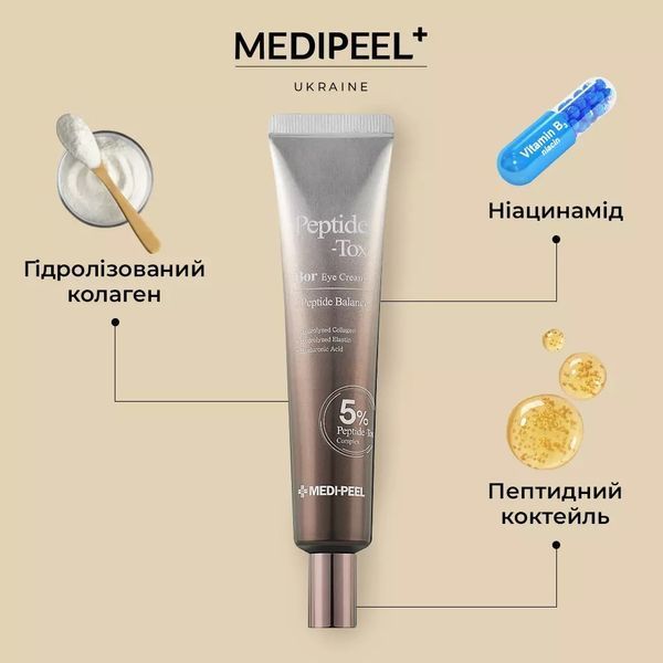 Крем для шкіри навколо очей Medi-Peel Peptide-Tox Bor Eye Cream 1403 фото