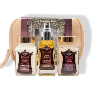Подарочный набор La Sultane de Saba Gift Set Lotus and Frangipani в косметичке 1948 фото