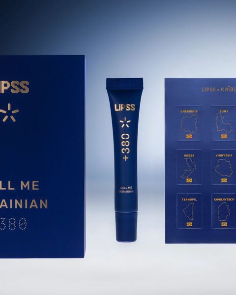 Блиск для губ LIPSS &times; Київстар +380 Call me Ukrainian Lipper 10 мл 2910 фото