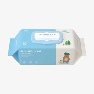 Детские очищающие салфетки ROUND LAB Baby Mild Wet Wipes  1000 фото