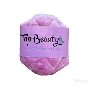 Косметичка фирменная Top Beauty плюшевая цвет нежно-розовый 16 х 11 см 1731 фото