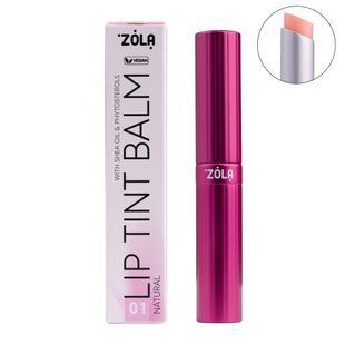 ZOLA Оттеночный бальзам для губ Lip Tint Balm (01 Natural) 1361 фото