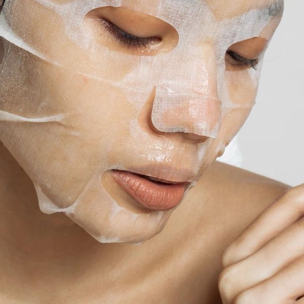 Тканевая маска для сужения пор лица Numbuzin No.3 Tingle-Pore Softening Sheet Mask 2493 фото