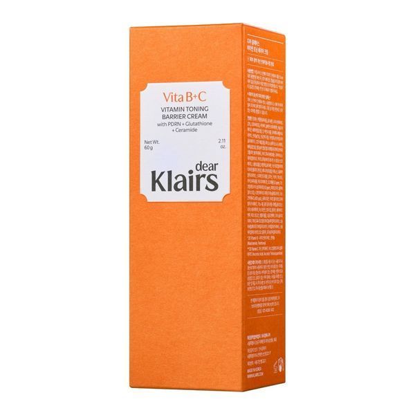 Вітамінний тонізуючий бар&rsquo;єрний крем DEAR, KLAIRS Vitamin Toning Barrier Cream 2393 фото