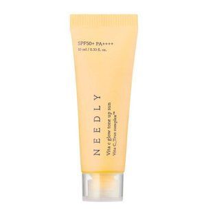 Солнцезащита с эффектом осветления и сияния Needly Vita C Glow Tone Up Sun SPF 50+ PA++++, 50 мл 695 фото