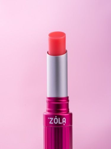 ZOLA Оттеночный бальзам для губ Lip Tint Balm (02 Peach Natural) 1362 фото