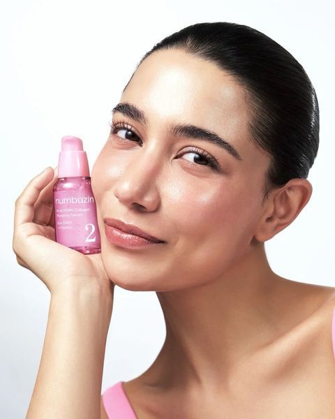 Антивозрастная сыворотка для лица с PDRN и пептидами Numbuzin №2 Rose PDRN Collagen Plumping Serum 2241 фото