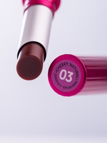 ZOLA Оттеночный бальзам для губ Lip Tint Balm  (03 Cherry Natural) 1363 фото