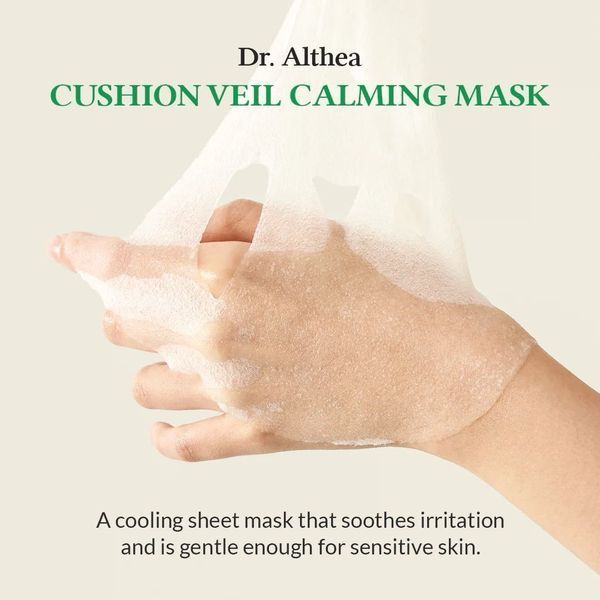 Успокаивающая тканевая маска с центеллой Dr. Althea Cushion Veil Calming Mask 2242 фото