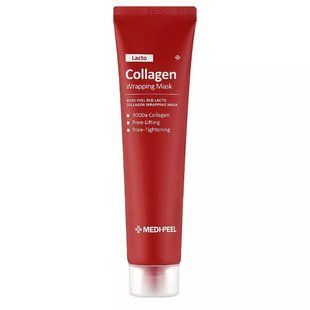 Маска-плёнка для лица для сужения пор с коллагеном MEDIPEEL Red Lacto Collagen Wrapping Mask 2243 фото