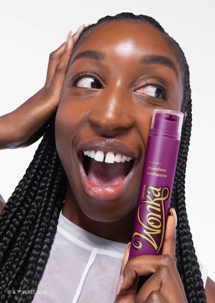 Зубна паста зі смаком шоколаду hismile Wonka Chocolate Toothpaste 2344 фото