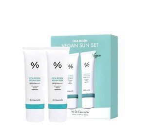 Набор солнцезащитных кремов с центеллой Dr.Ceuracle Cica Regen Vegan Sun Set DUO 2286 фото