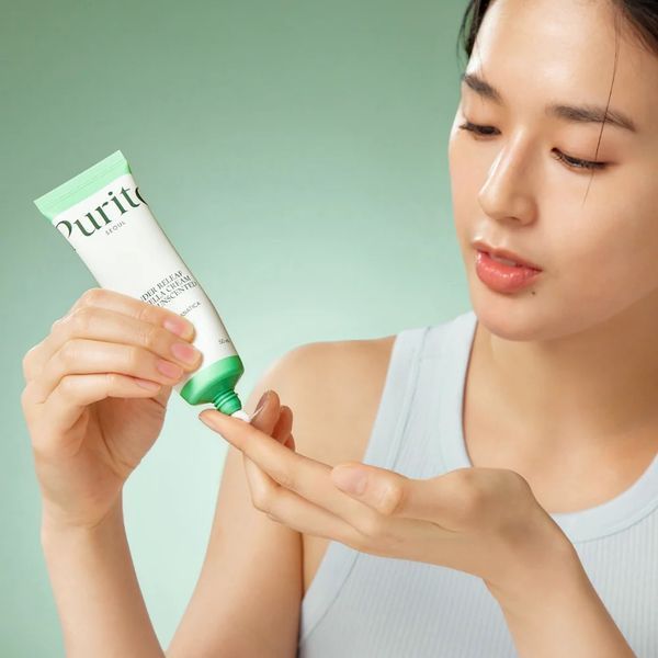 Крем для чутливої шкіри з центеллою без ефірних олій Purito SEOUL Wonder Releaf Centella Cream  544 фото
