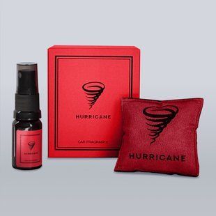 Аромасаше для авто Hurricane RED (STANDART) 2330 фото