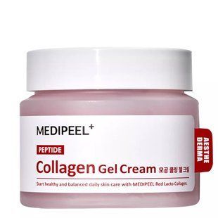 Крем-гель для лица Medi-Peel Red Lacto Collagen Hydro Gel Cream с пептидами и коллагеном, 80 мл 2871 фото