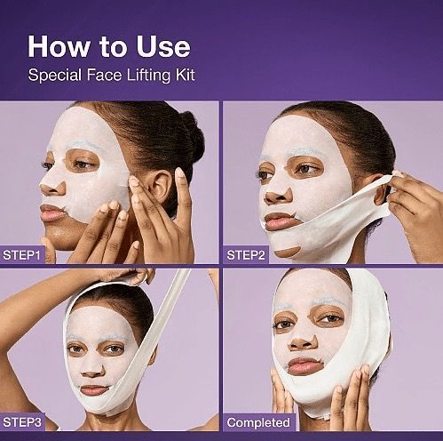 Лифтинг-маска для контура лица Numbuzin No.9 NAD Bio Lifting Full Cover Facial Mask, 1 шт 2760 фото