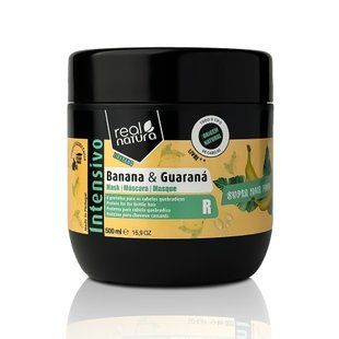Маска для ламкого та слабкого волосся Real Natura SUPER HAIR FOOD BANANA E GUARAN&Aacute;  2015 фото
