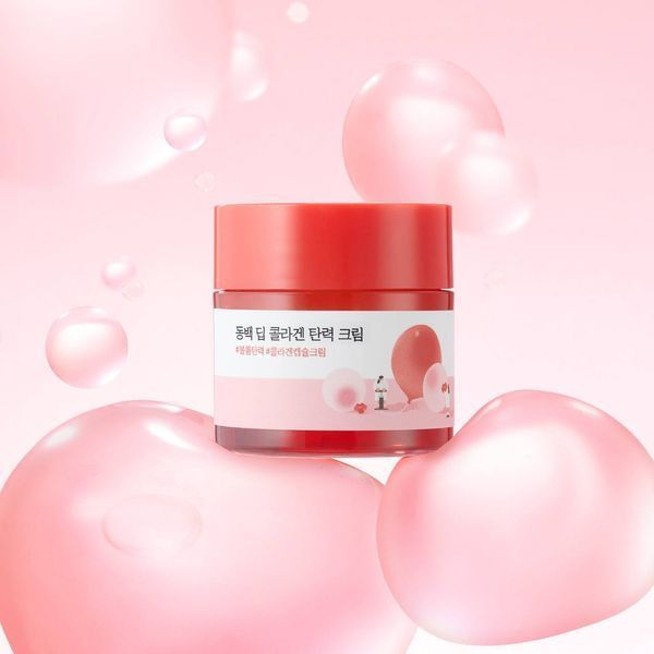 Крем з колагеном ROUND LAB Camellia Deep Collagen Firming Cream 1003 фото