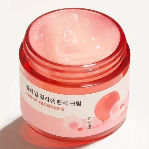 Крем з колагеном ROUND LAB Camellia Deep Collagen Firming Cream 1003 фото