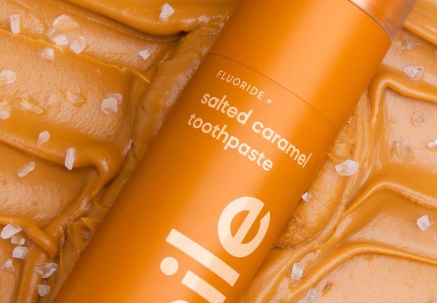 Зубная паста со вкусом соленой карамели hismile Salted Caramel Toothpaste 2341 фото