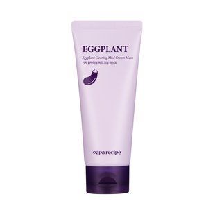 Papa Recipe Eggplant Clearing Mud Cream Mask 100 ml Очищающая маска с экстрактом баклажана 633 фото