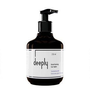 Тонирующий бальзам для блонда Deeply blond toning hair balm 250 ml 1738 фото