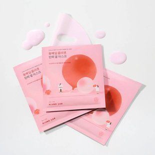 Гелевая маска с коллагеном ROUND LAB Camellia Deep Collagen Firming Gel Mask 1004 фото