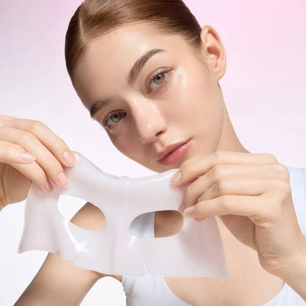 Гелева маска з колагеном ROUND LAB Camellia Deep Collagen Firming Gel Mask 1004 фото