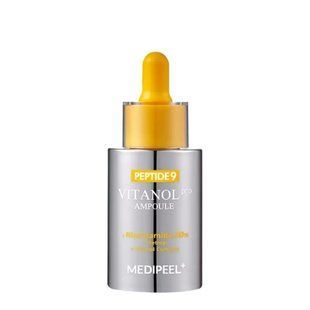 Антивозрастная осветляющая сыворотка с пептидами и 20% ниацинамида Medi-Peel Peptide 9 Vitanol Ampoule Pro, 30 мл 899 фото