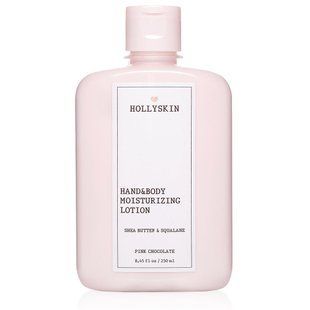 Увлажняющий лосьон для рук и тела HOLLYSKIN Pink Chocolate с маслом ши и скваланом, 250 мл 2606 фото