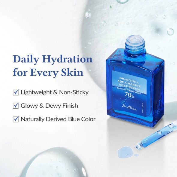 Сироватка для зволоження та зміцнення бар'єру  Dr.Althea Aqua Marine Deep Serum 30 мл 2706 фото