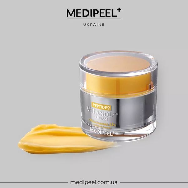Пептидный крем для лица с ниацинамидом Medi-Peel Peptide 9 Vitanol Cream Pro 50ml 846 фото