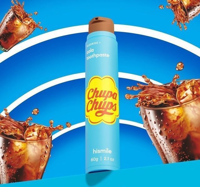 Зубная паста со вкусом кока-колы Hismile Chupa Chups Cola Toothpaste 2337 фото