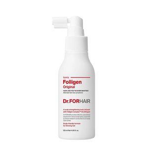 Стимулирующий тоник для роста волос Dr.FORHAIR Folligen Tonic, 120 мл 920 фото