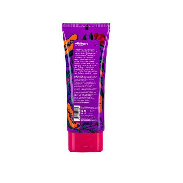 Гель для душа Pure Paw Paw Body Care Wild Berry Wash  2020 фото