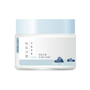 Легкий увлажняющий крем с морской водой ROUND LAB 1025 Dokdo Cream 636 фото