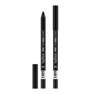 Карандаш для глаз Topface PRO Satin Seal Eyeliner 001 Ink Storm (черный) 3069 фото