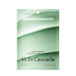 Альгинатная маска со спирулиной против отёков Dr.Ceuracle Expert Spirulina Modeling Mask, 30 г 1754 фото