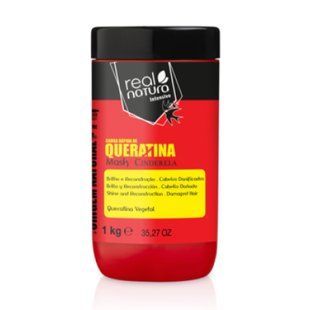 Маска відновлююча з кератином Real Natura MASCARA SEM SAL CARGA RAPIDA DE QUERATINA CINDERELA  2466 фото