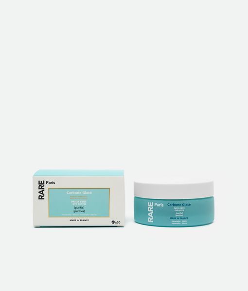 Патчи для контура глаз против отёков  Rare Paris Carbone Glac&eacute; Purifying Eye Patch 60 pcs 2279 фото