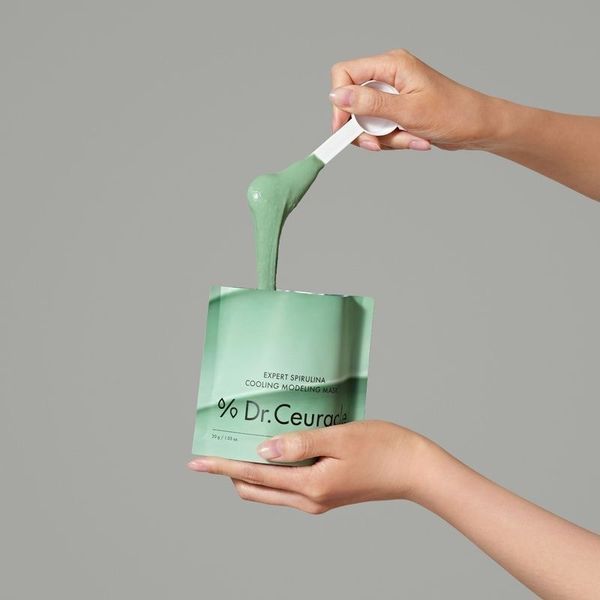 Альгінатна маска зі спіруліною проти набряків Dr.Ceuracle Expert Spirulina Modeling Mask, 30 г 1754 фото