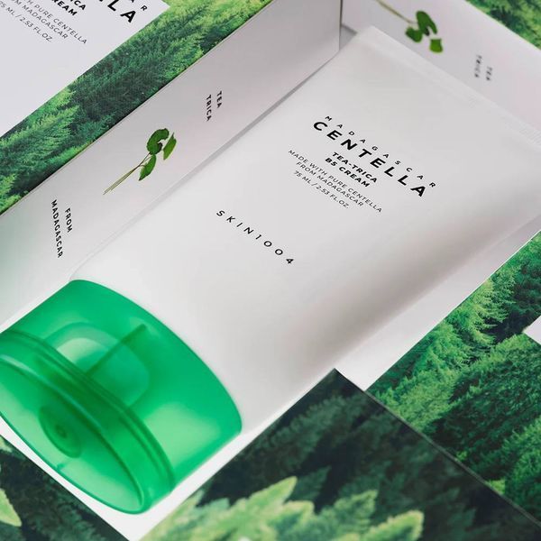 Защитный крем с пантенолом SKIN1004 Madagascar Centella Tea-Trica B5 Cream 1053 фото