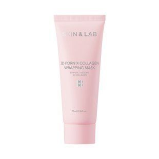Маска-плівка для пружності та сяйва шкіри SKIN&LAB 3D PDRN &times; Collagen Wrapping Mask 2356 фото