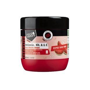 Маска зволожуюча Real Natura SUPER HAIR FOOD MEL&Acirc;NCIA VITAMINA A+C  2467 фото